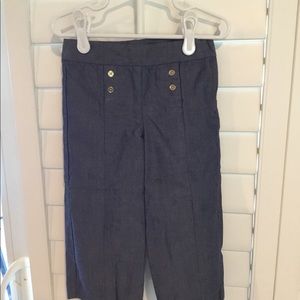 Janie & Jack chambray pants